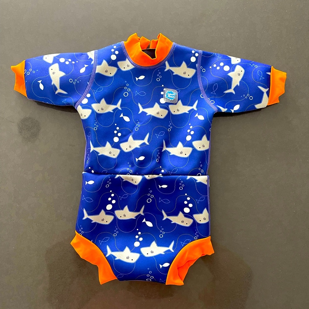 Splash About Happy Nappy Shark Wetsuit